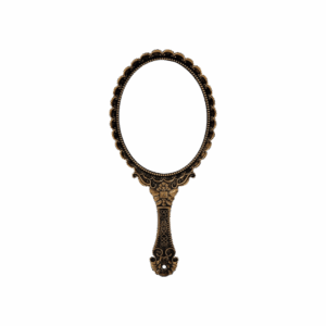 Antique Floral Decorative Mirror