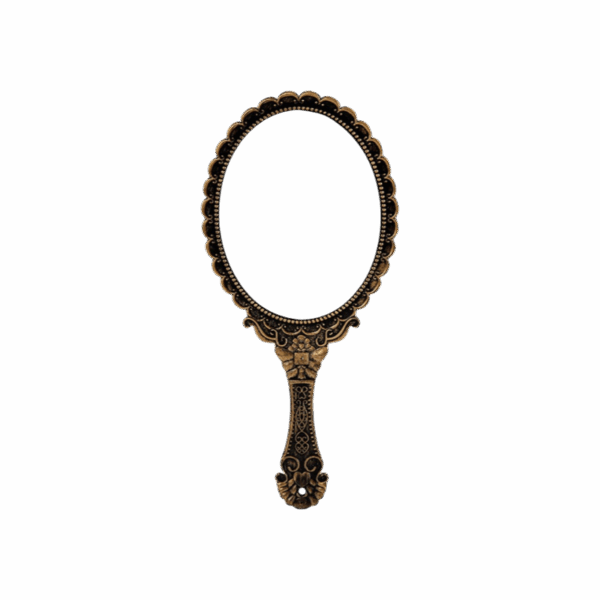 Antique Floral Decorative Mirror