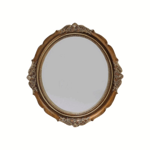 Embossed Carved Decorative Mirror